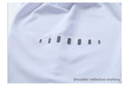 Mens Long Sleeve Sports Fitness Spandex Polyester Quarter Zip Shirt P37 print logo 23