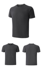Men's Short Sleeve T-Shirt Casual Tee Gym Shirt PF-61216