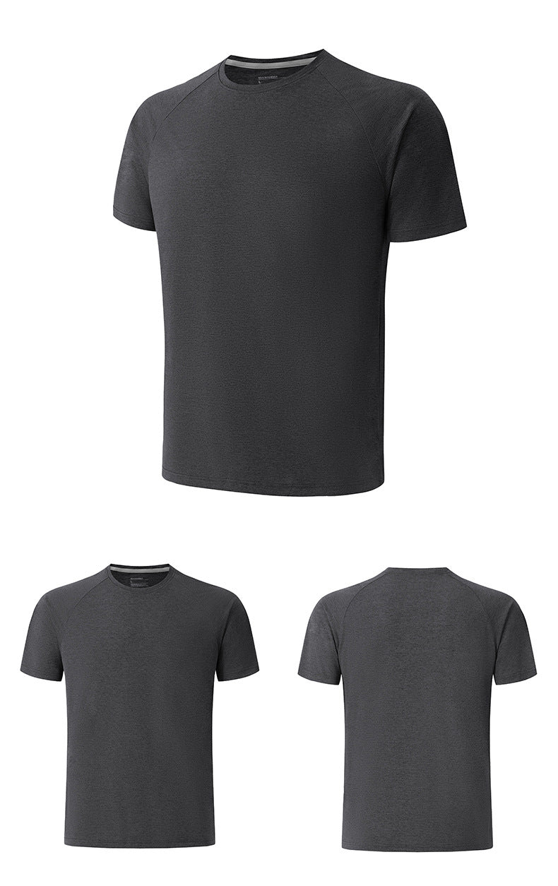 Men's Short Sleeve T-Shirt Casual Tee Gym Shirt PF-61216