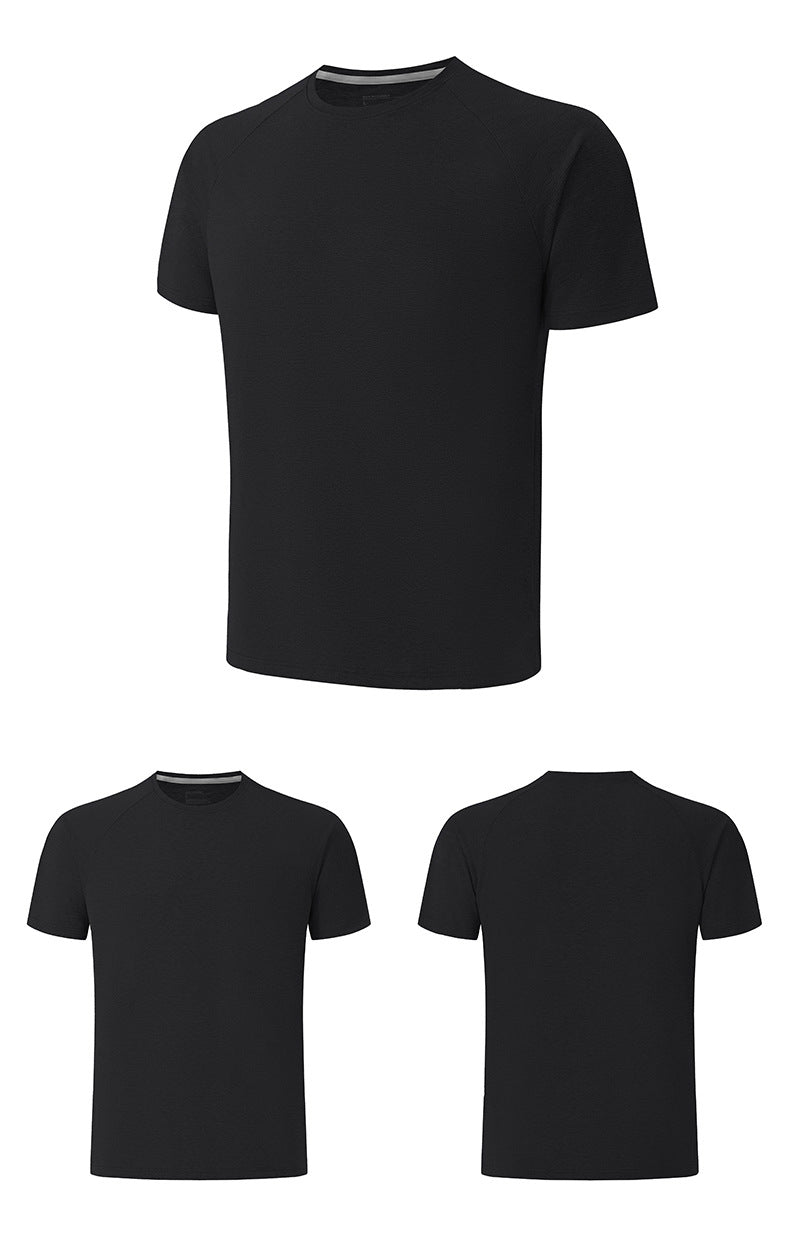 Men's Short Sleeve T-Shirt Casual Tee Gym Shirt PF-61216