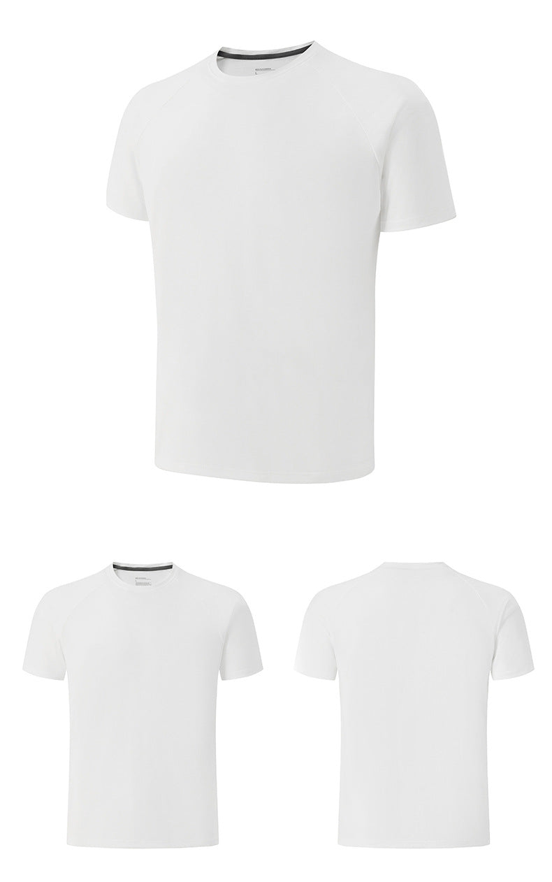 Men's Short Sleeve T-Shirt Casual Tee Gym Shirt PF-61216
