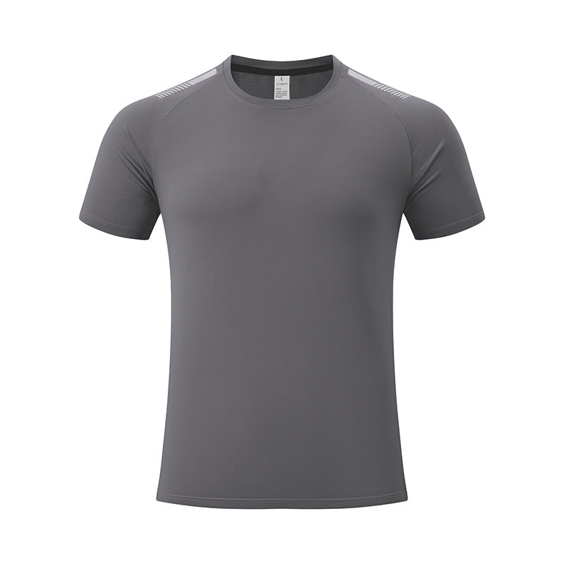 Men's Short Sleeve T-Shirt Casual Tee Gym Shirt PF-61225