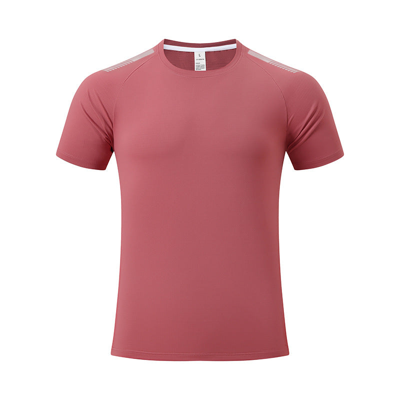Men's Short Sleeve T-Shirt Casual Tee Gym Shirt PF-61225