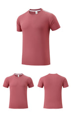 Men's Short Sleeve T-Shirt Casual Tee Gym Shirt PF-61225