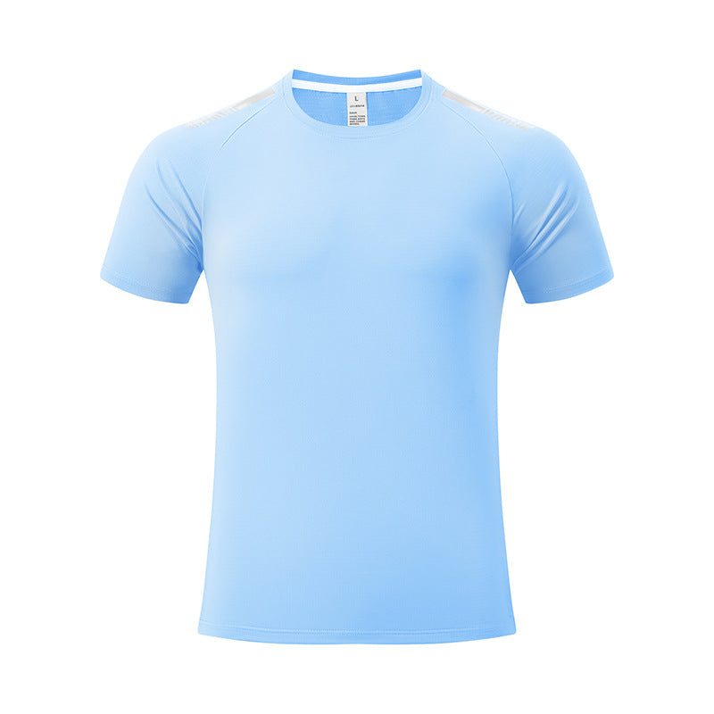 Men's Short Sleeve T-Shirt Casual Tee Gym Shirt PF-61225