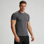 Men's Short Sleeve T-Shirt Casual Tee Gym Shirt PF-61225