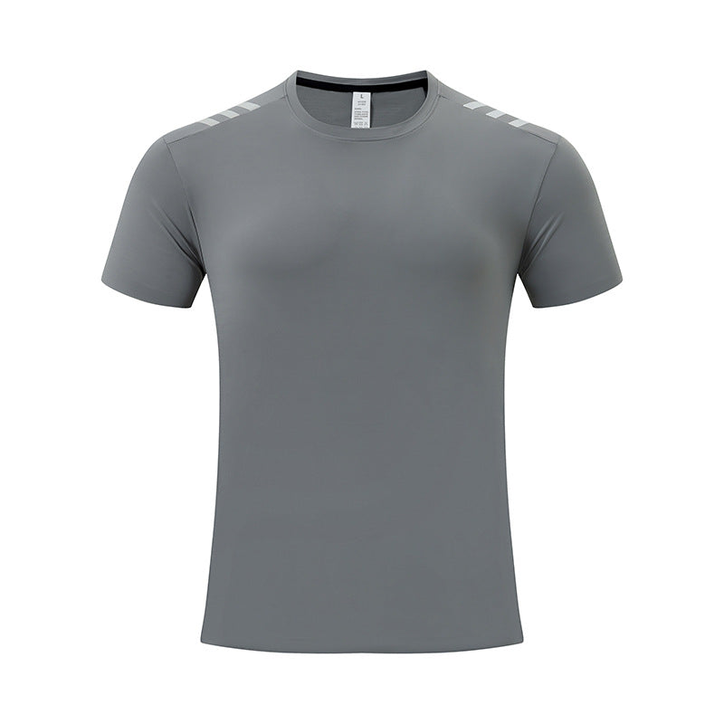 Men's Short Sleeve T-Shirt Casual Tee Gym Shirt PF-61230