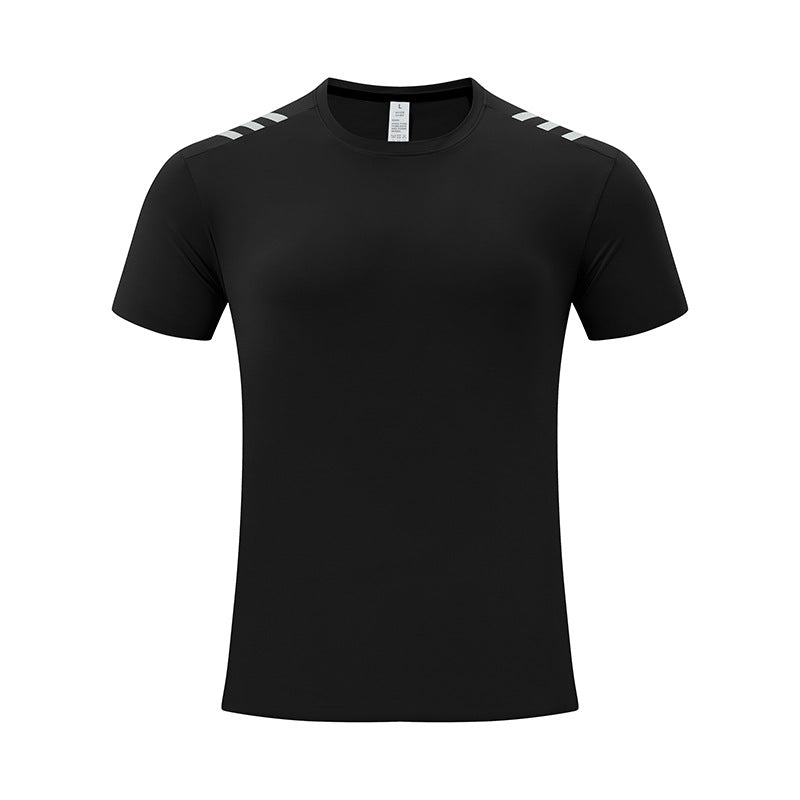 Men's Short Sleeve T-Shirt Casual Tee Gym Shirt PF-61230