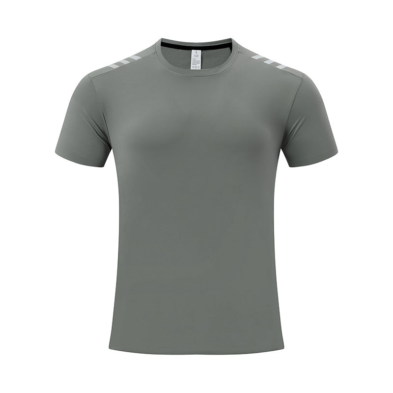 Men's Short Sleeve T-Shirt Casual Tee Gym Shirt PF-61230