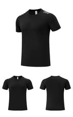 Men's Short Sleeve T-Shirt Casual Tee Gym Shirt PF-61230