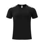 Men's Short Sleeve T-Shirt Casual Tee Gym Shirt PF-61230