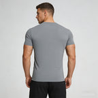 Men's Short Sleeve T-Shirt Casual Tee Gym Shirt PF-61230