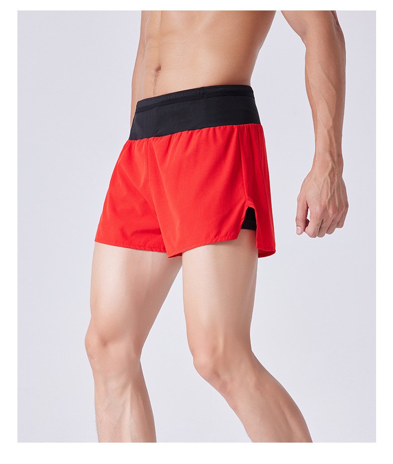 Mens Gym Training 88% polyester 12% spandex Shorts PF-62219c print logo 29