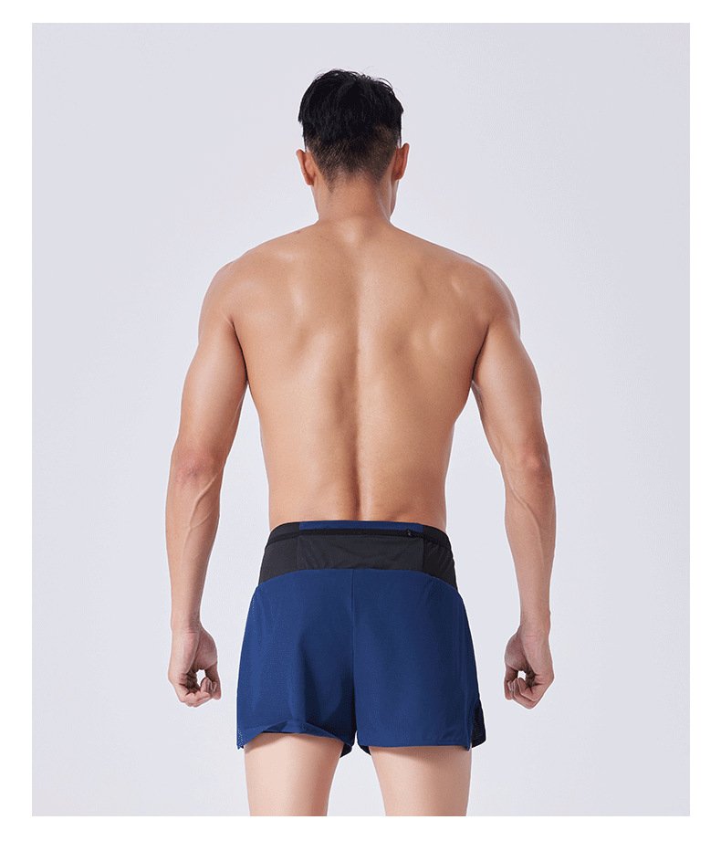 Mens Gym Training 88% polyester 12% spandex Shorts PF-62219c print logo 23