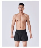 Mens Gym Training 88% polyester 12% spandex Shorts PF-62219c print logo 24