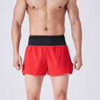 Mens Gym Training 88% polyester 12% spandex Shorts PF-62219c print logo 12