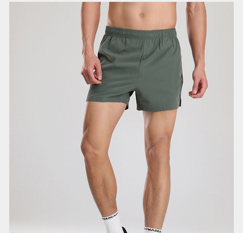 Mens Sports Fitness 95% polyester 5% spandex Shorts PF-62223 print logo 37