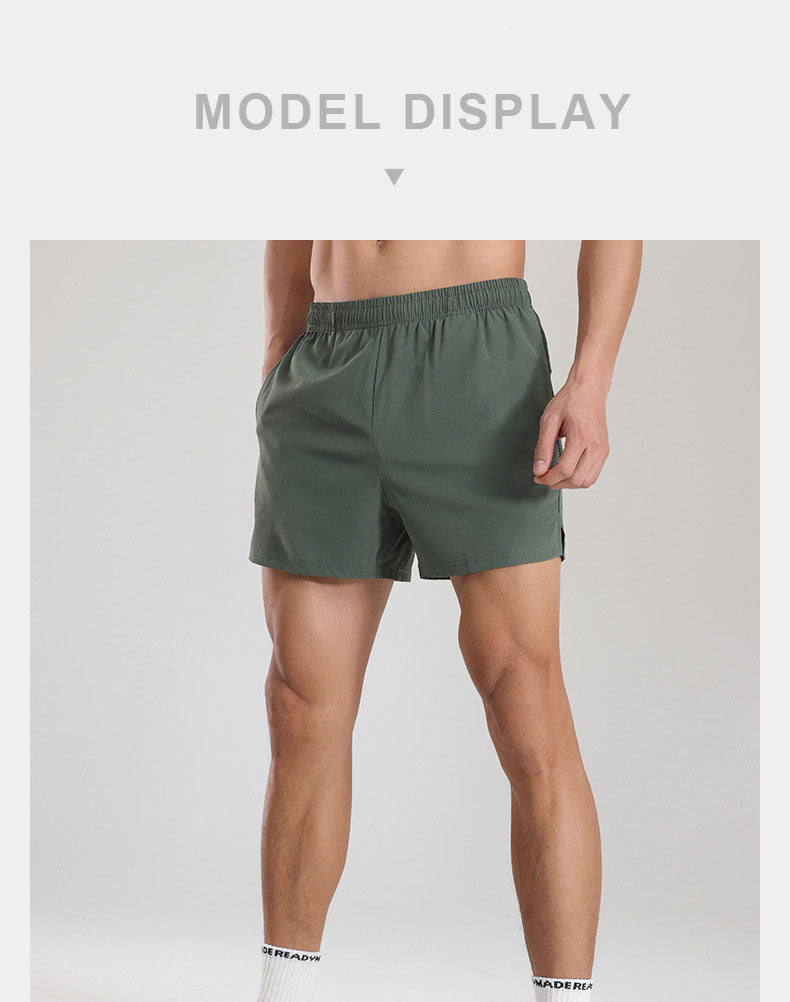 Mens Sports Fitness 95% polyester 5% spandex Shorts PF-62223 print logo 33