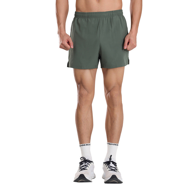 Mens Sports Fitness 95% polyester 5% spandex Shorts PF-62223 print logo 17