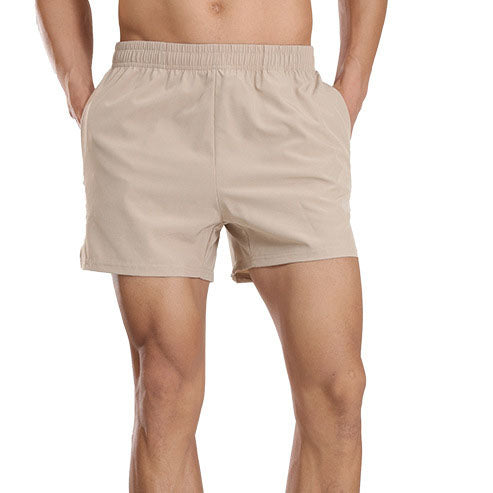 Mens Sports Fitness 95% polyester 5% spandex Shorts PF-62223 print logo 2