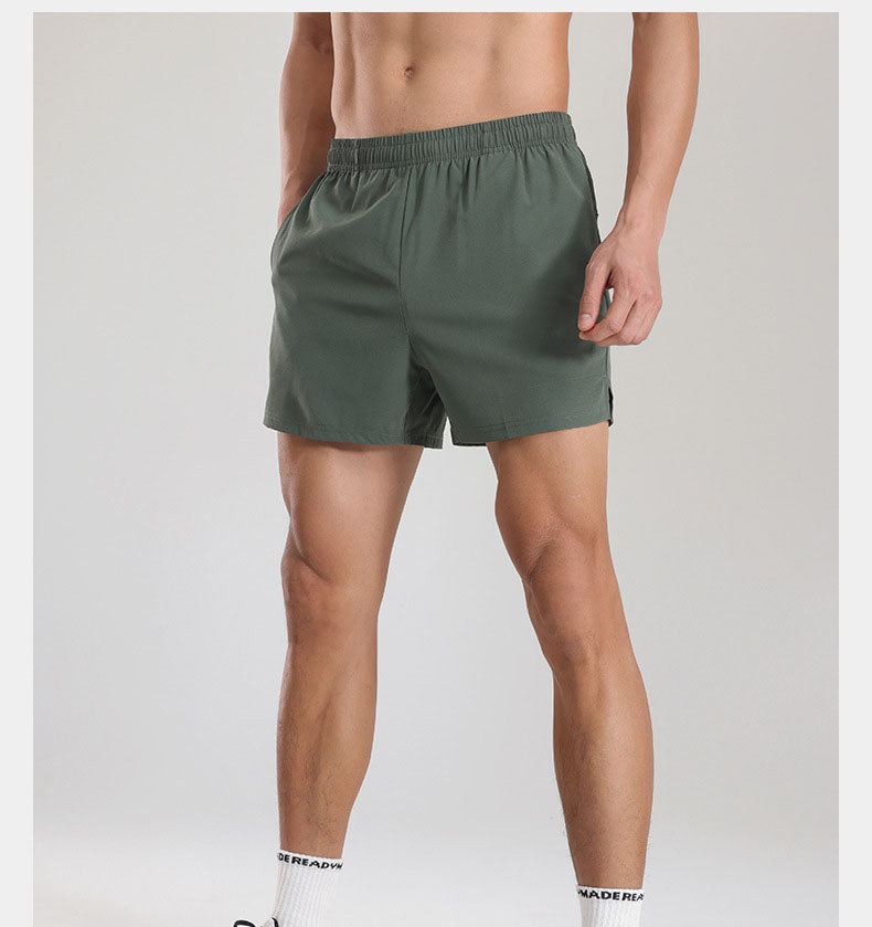 Mens Sports Fitness 95% polyester 5% spandex Shorts PF-62223 print logo 22