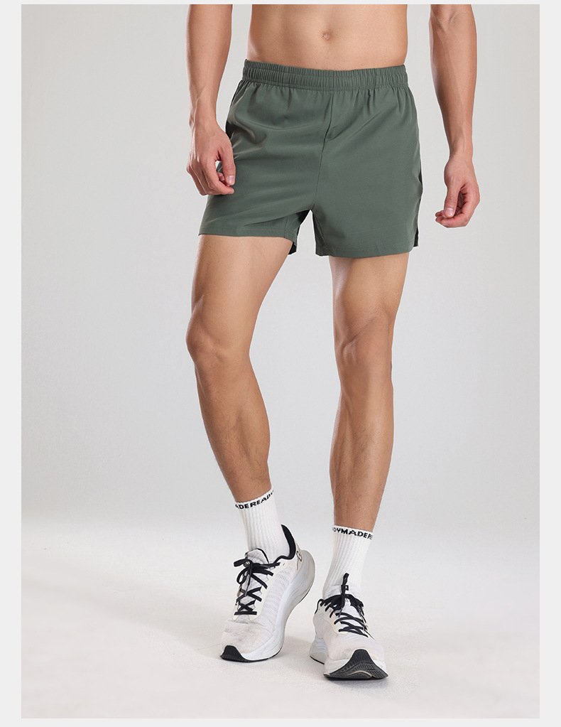 Mens Sports Fitness 95% polyester 5% spandex Shorts PF-62223 print logo 38