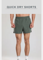 Mens Sports Fitness 95% polyester 5% spandex Shorts PF-62223 print logo 18