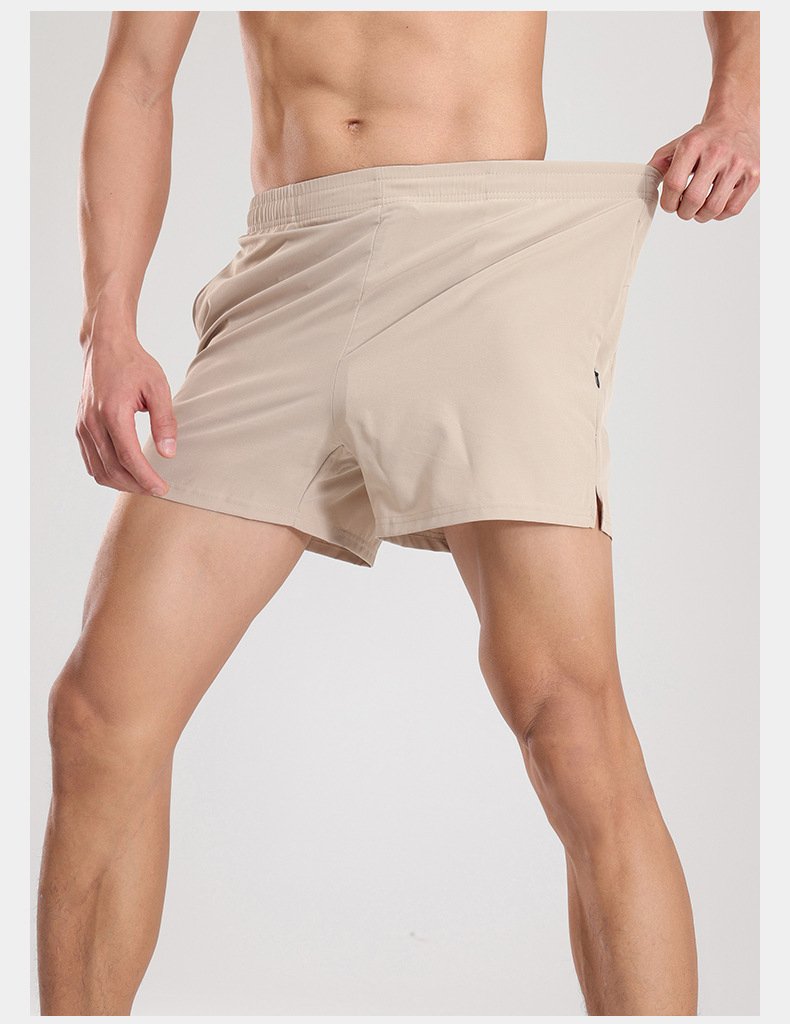 Mens Sports Fitness 95% polyester 5% spandex Shorts PF-62223 print logo 42