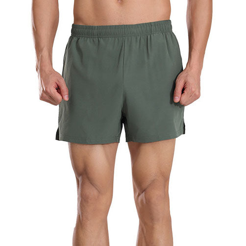 Mens Sports Fitness 95% polyester 5% spandex Shorts PF-62223 print logo 3