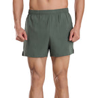 Mens Sports Fitness 95% polyester 5% spandex Shorts PF-62223 print logo 3