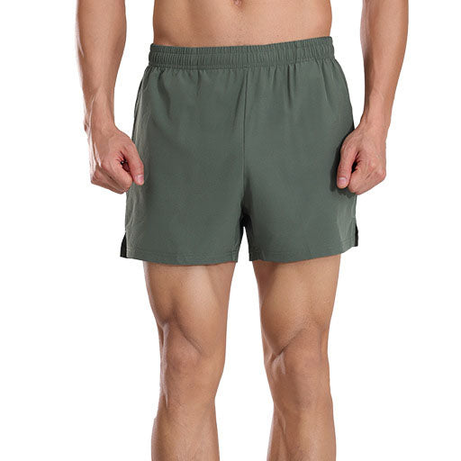 Mens Sports Fitness 95% polyester 5% spandex Shorts PF-62223 print logo 11