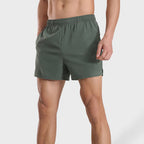 Mens Sports Fitness 95% polyester 5% spandex Shorts PF-62223 print logo 7
