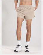 Mens Sports Fitness 95% polyester 5% spandex Shorts PF-62223 print logo 40