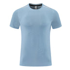 Men's Short Sleeve T-Shirt Casual Tee Gym Shirt PF-MT25115