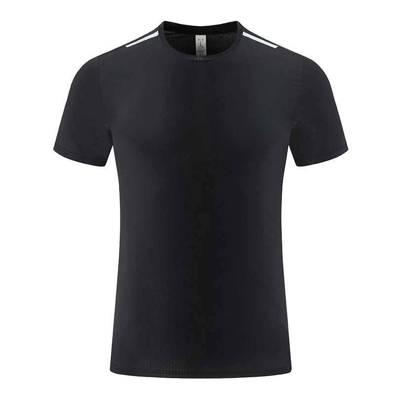 Men's Short Sleeve T-Shirt Casual Tee Gym Shirt PF-MT25115