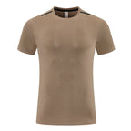 Men's Short Sleeve T-Shirt Casual Tee Gym Shirt PF-MT25115