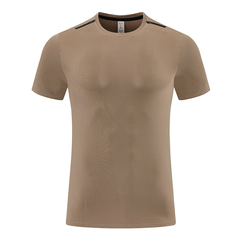 Men's Short Sleeve T-Shirt Casual Tee Gym Shirt PF-MT25115