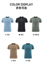 Men's Short Sleeve T-Shirt Casual Tee Gym Shirt PF-MT25115