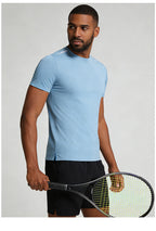 Men's Short Sleeve T-Shirt Casual Tee Gym Shirt PF-MT25115