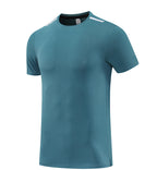 Men's Short Sleeve T-Shirt Casual Tee Gym Shirt PF-MT25115