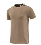 Men's Short Sleeve T-Shirt Casual Tee Gym Shirt PF-MT25115