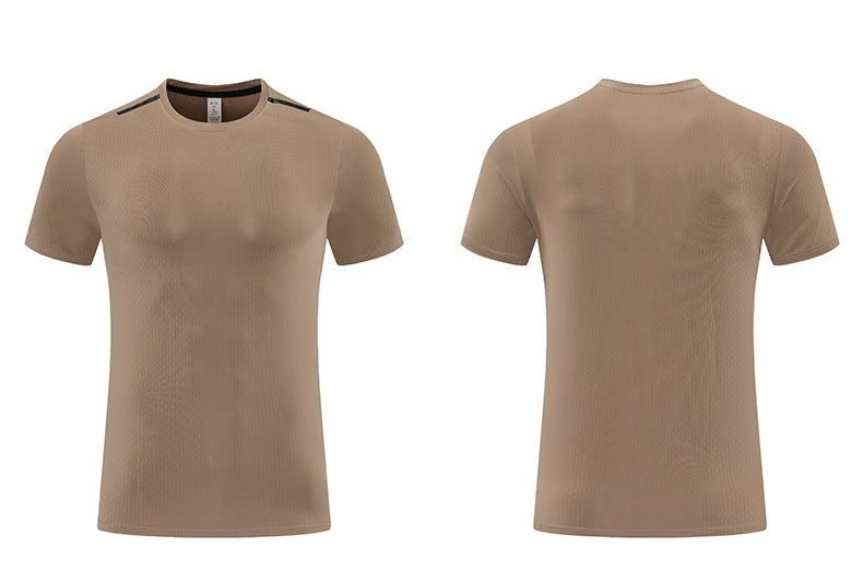 Men's Short Sleeve T-Shirt Casual Tee Gym Shirt PF-MT25115