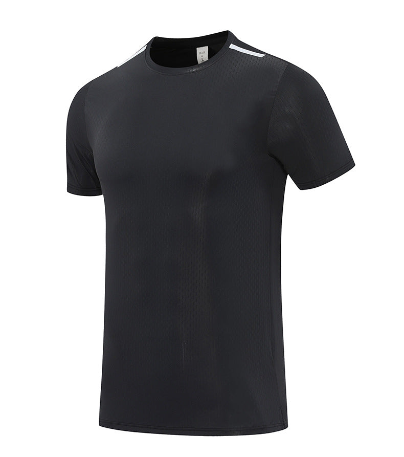 Men's Short Sleeve T-Shirt Casual Tee Gym Shirt PF-MT25115