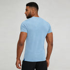 Men's Short Sleeve T-Shirt Casual Tee Gym Shirt PF-MT25115