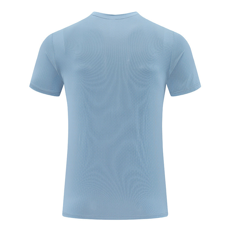 Men's Short Sleeve T-Shirt Casual Tee Gym Shirt PF-MT25115