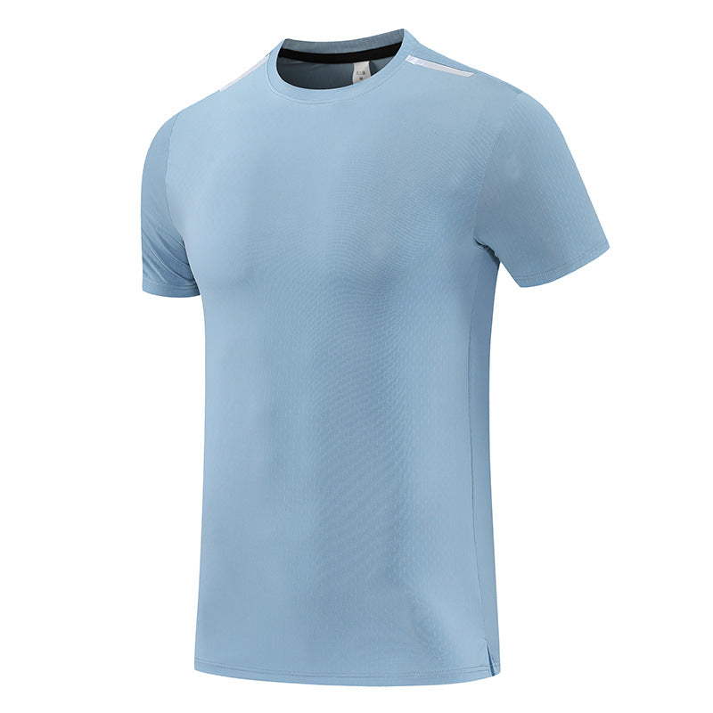 Men's Short Sleeve T-Shirt Casual Tee Gym Shirt PF-MT25115