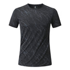 Men's Short Sleeve T-Shirt Casual Tee Gym Shirt PF-YMT003