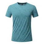 Men's Short Sleeve T-Shirt Casual Tee Gym Shirt PF-YMT003