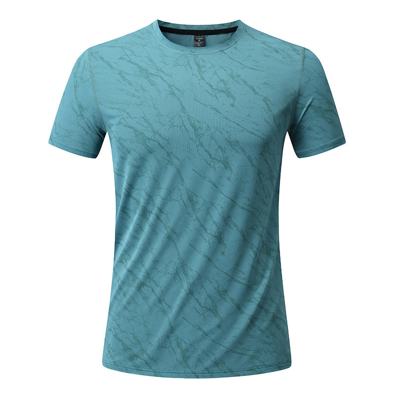 Men's Short Sleeve T-Shirt Casual Tee Gym Shirt PF-YMT003
