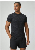 Men's Short Sleeve T-Shirt Casual Tee Gym Shirt PF-YMT003